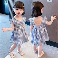 正新服飾 zhxfus529藍(lán)格小飛袖連衣裙商品批發(fā)價(jià)與銷量數(shù)據(jù) 貨捕頭